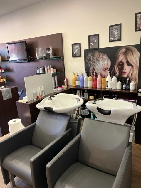 photo de l'interieur du salon de coiffure Stephan à Villefranche de Lauragais