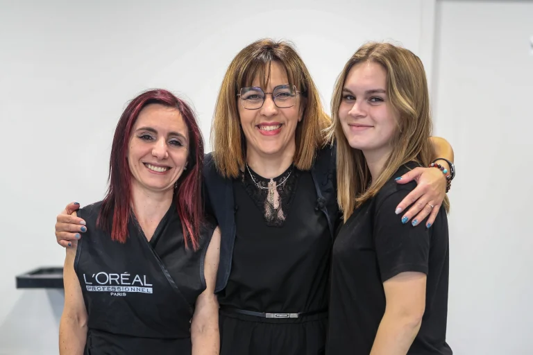 équipe du salon de coiffure Salvetat-Saint-Gilles